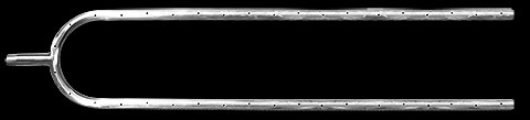 36" Stainless U Burner Fireplace Fire Pit Burner