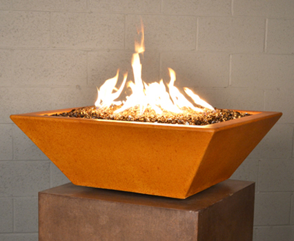 Geo Square Fire Bowl (Automated System)