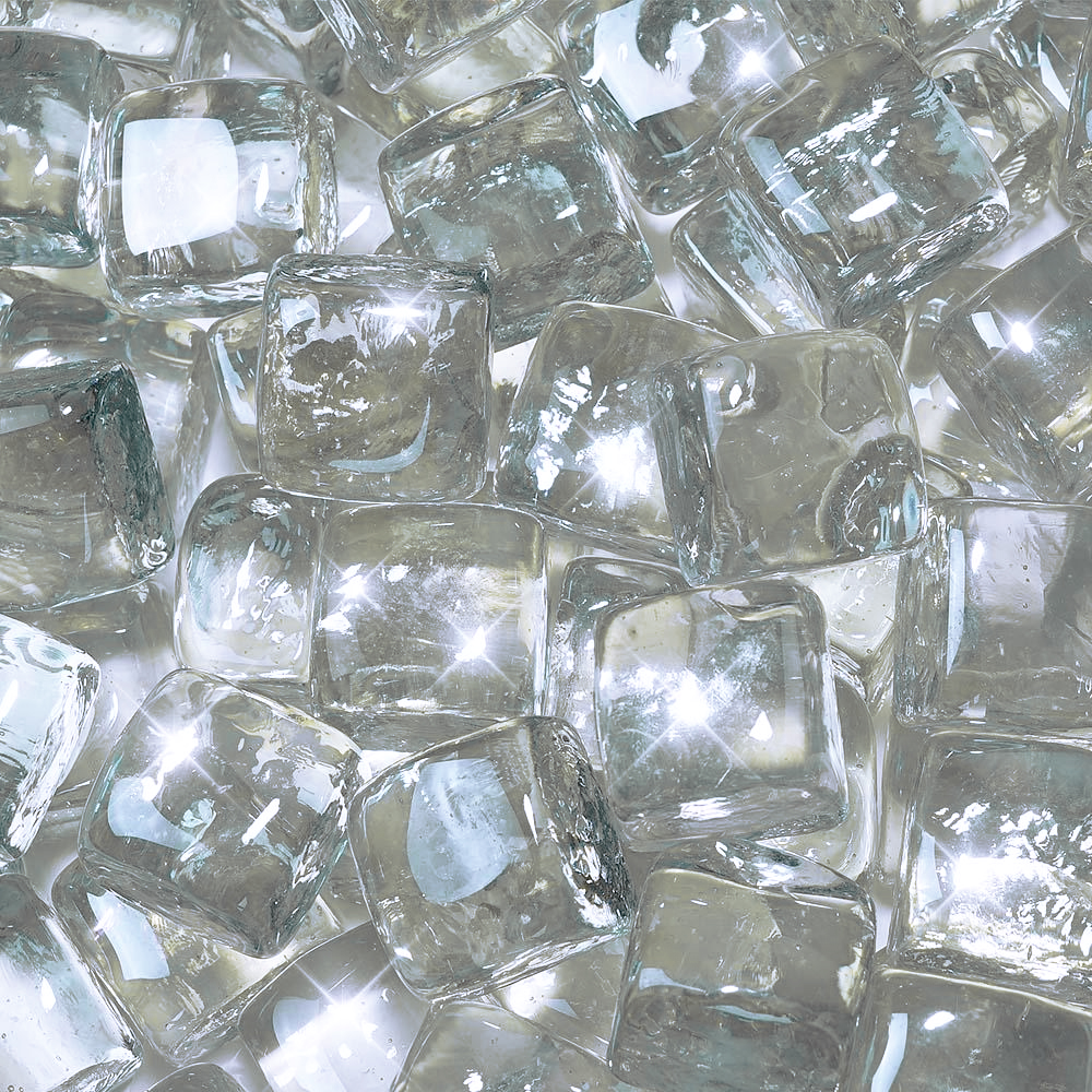 CLEAR GLASS CUBES