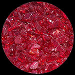 Ruby Red Crystal Diamond Fire Pit Glass Fireplace Glass